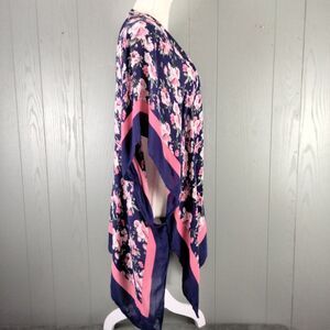 Mario Serrani Open Cardigan One Size Flowy Kimono Romantic Duster‎ Fairy Italy